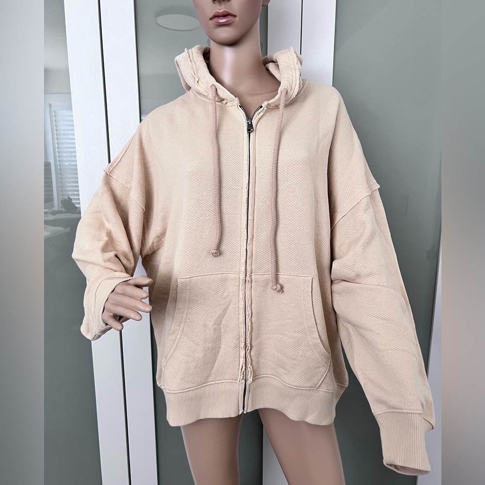 American Eagle Oversized Full Zip Hoodie - Size Medium - BNWT